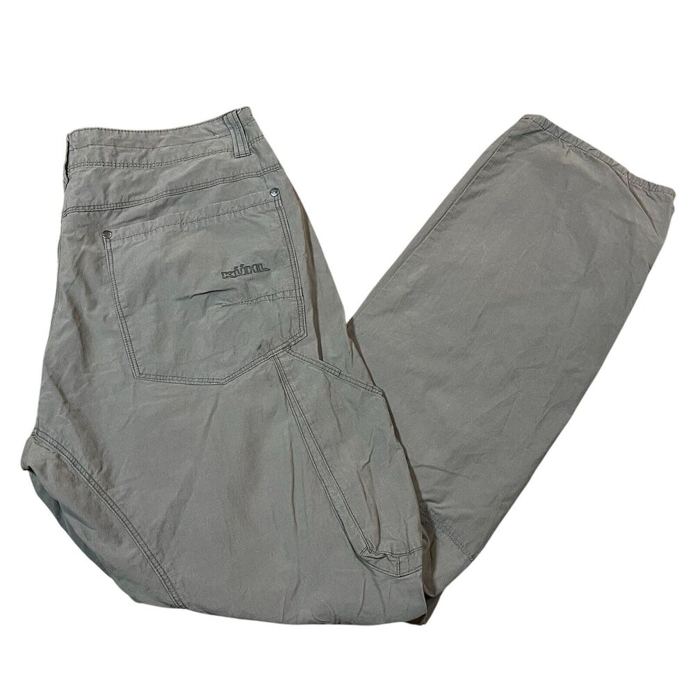 Kuhl Stone Gray Straight Leg Pants